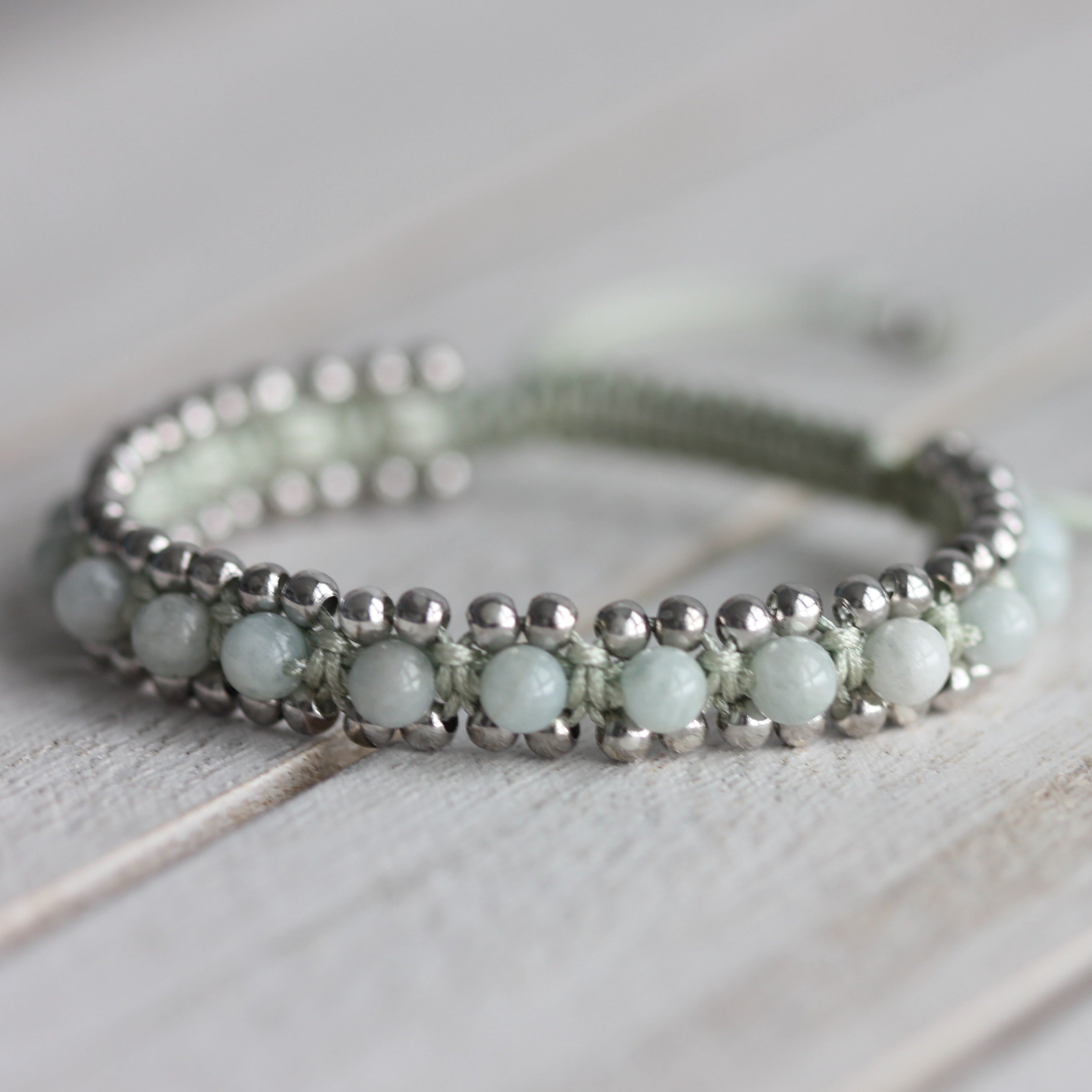 Vintage Mexican link bracelet and earring set Alpaca silver aquamarine  rhinestone, Taxco jewelry, gift for Mom, birthday March birthstone