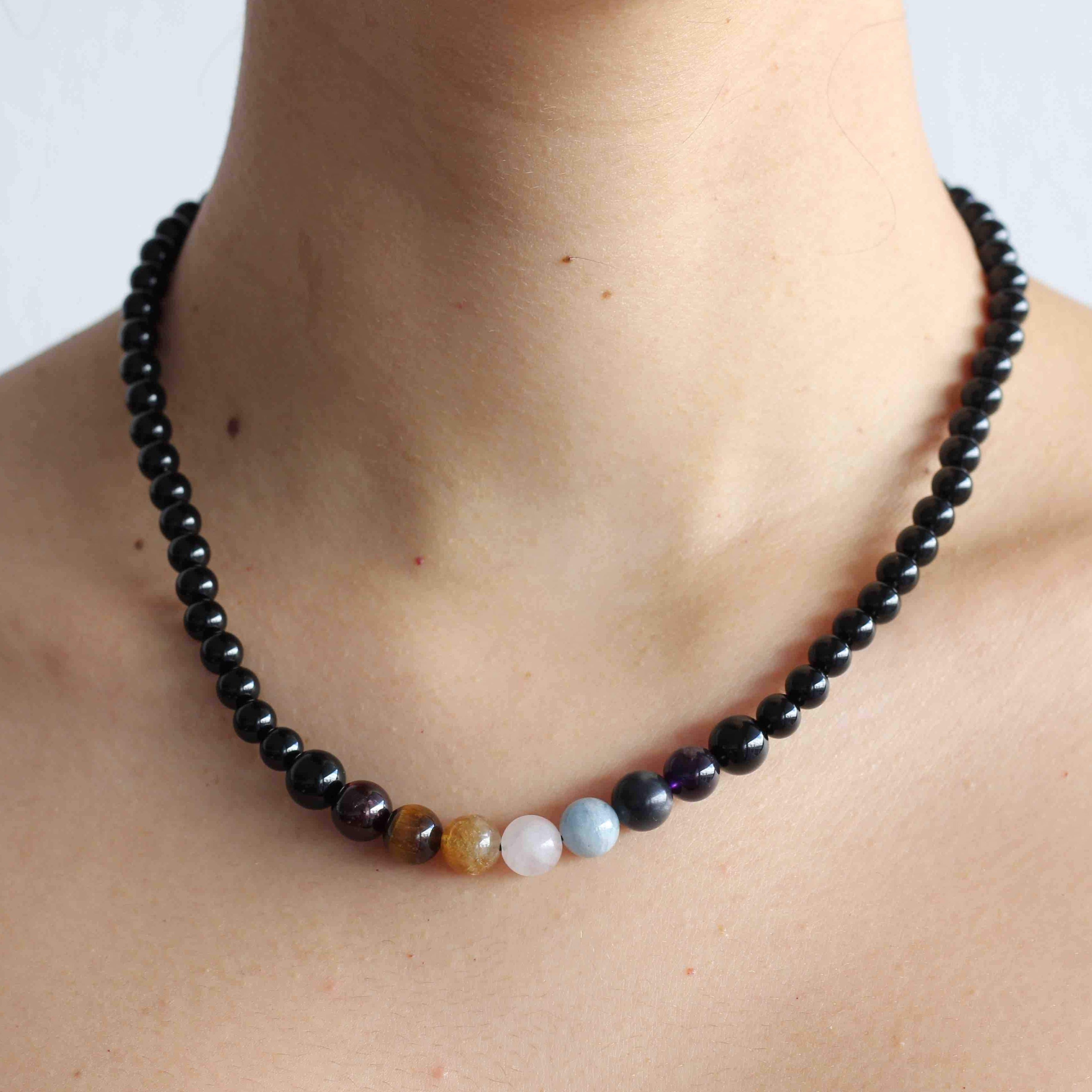 Chakra store pearl necklace